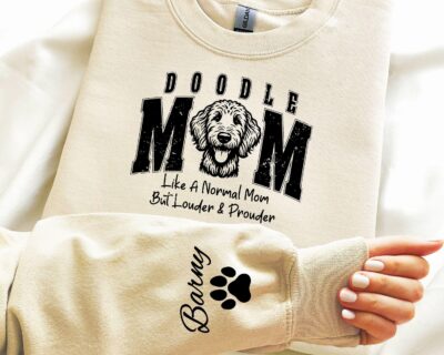 Goldendoodle Mom Lovely Custom Sweatshirt
