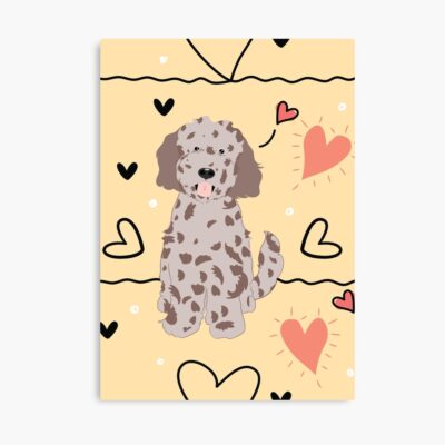 Goldendoodle Iconic Graphic Poster