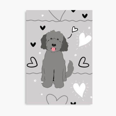 Goldendoodle Classic Graphic Poster