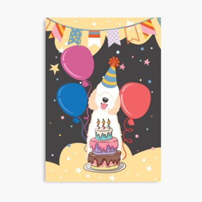 Goldendoodle Modern Graphic Poster