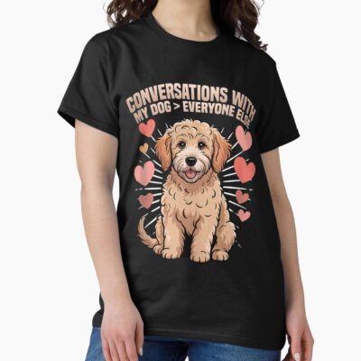 Goldendoodle Aesthetic Graphic T-shirt