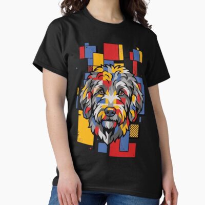 Goldendoodle Modern Print T-shirt