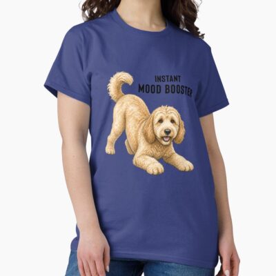 Goldendoodle Retro Print T-shirt