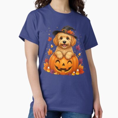 Goldendoodle Vintage Print T-shirt