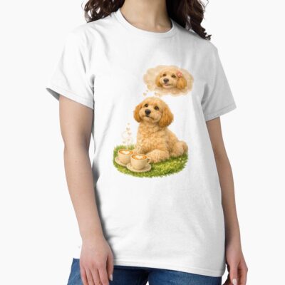 Goldendoodle Minimalist Graphic T-shirt