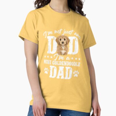 Goldendoodle Dad Iconic Design T-shirt
