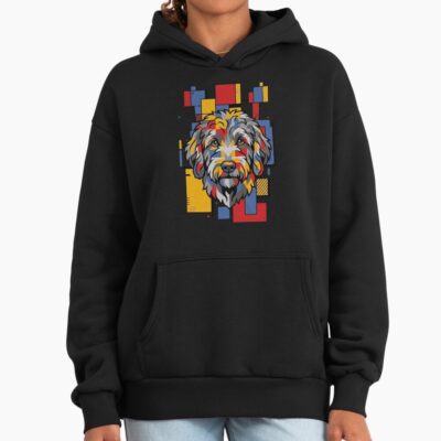 Goldendoodle Modern Print Hoodie