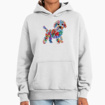 Goldendoodle Graphic Print Hoodie