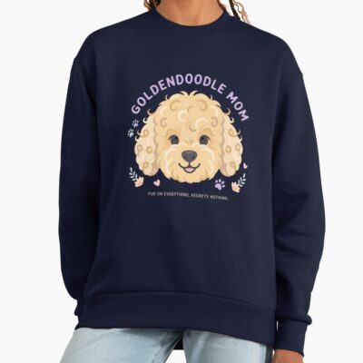 Goldendoodle Mum Aesthetic Artwork Sweatshirt