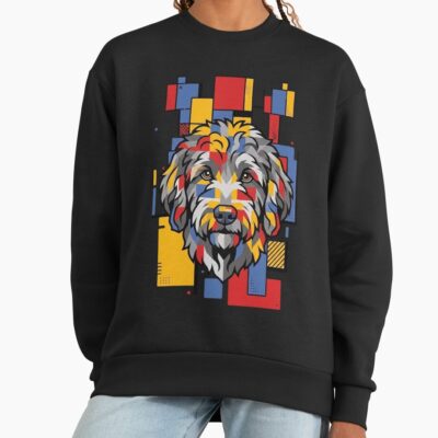 Goldendoodle Modern Print Sweatshirt