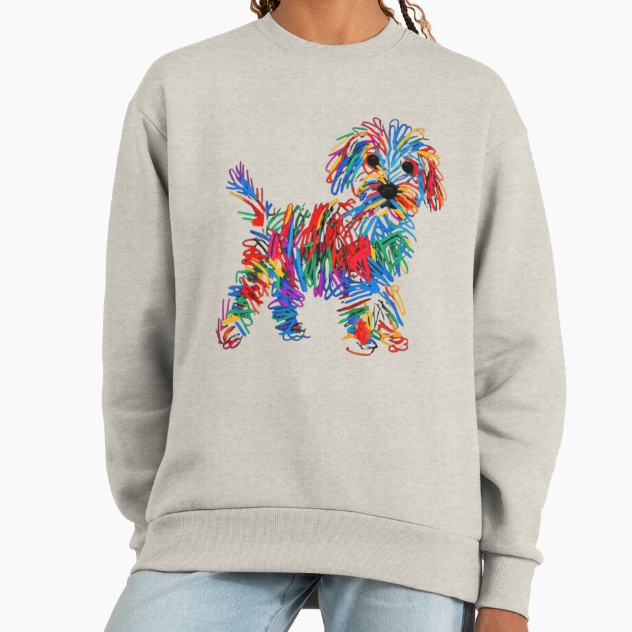 ssrcooversized_sweatshirtwomens_01oatmeal_heatherfrontsquare_productx1000-3 ssrcooversized sweatshirtwomens 01oatmeal heatherfrontsquare productx1000 3 - Goldendoodle Gifts