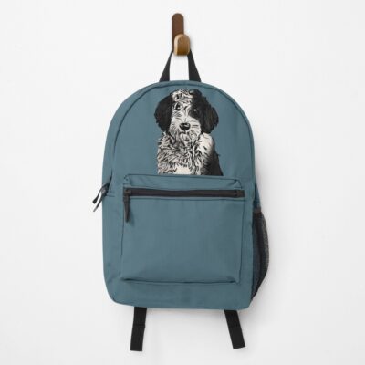 Goldendoodle Retro Illustration Backpack