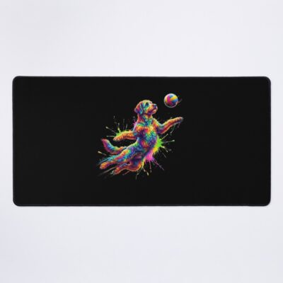 Goldendoodle Aesthetic Design Mouse Pad