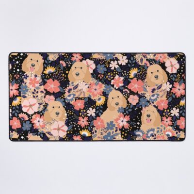 Goldendoodle Heritage Artwork Mouse Pad