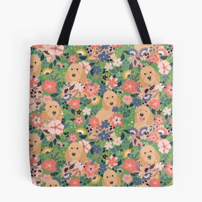 Goldendoodle Retro Series Tote Bag